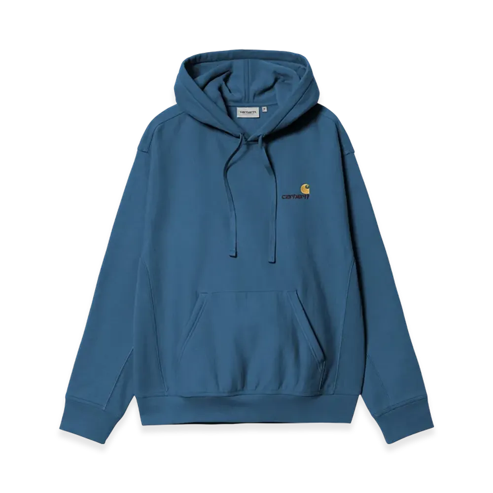 Carhartt WIP Hooded American Script Sweatshirt "Sodalite"