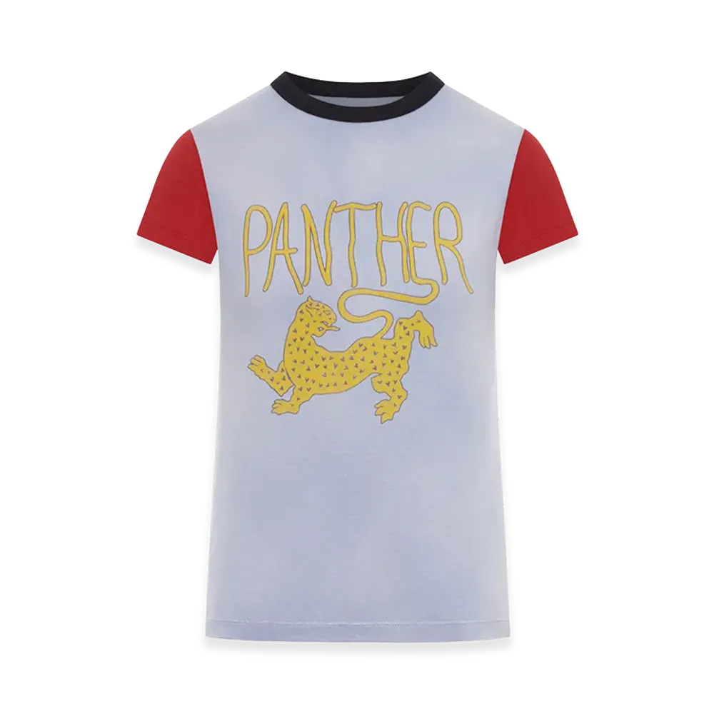 Valentino Women's Cotton Jersey T-Shirt With Print "Pink/Purple"