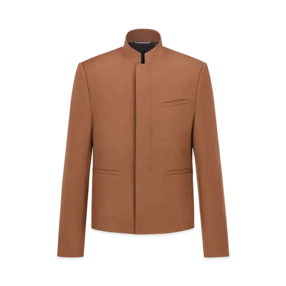 Dior x Cactus Jack Officer Color Jacket "Coffee Brown"