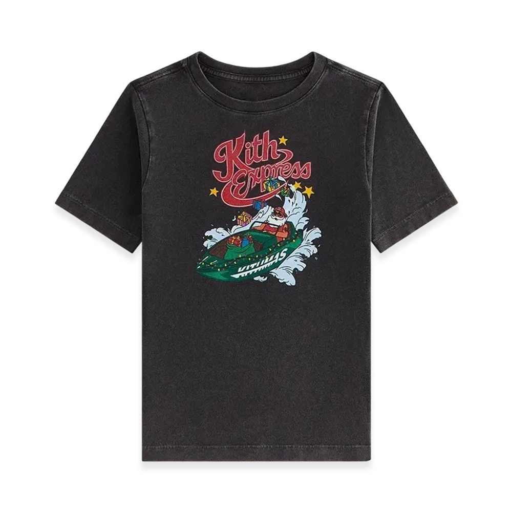 Kithmas Kids Express Vintage Tee "Black"