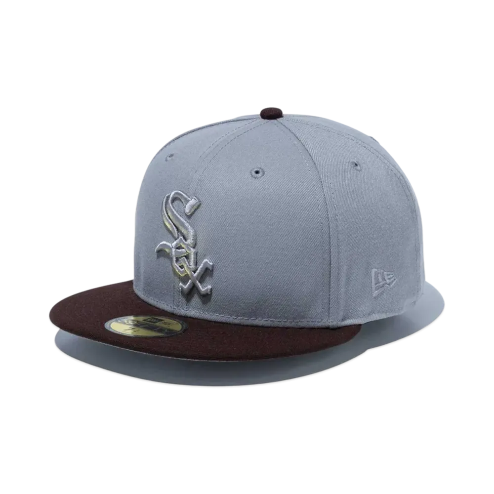 NEW ERA 59Fifty Tonal 2-Tone Chicago White Sox "Gray/Burnt Wood"