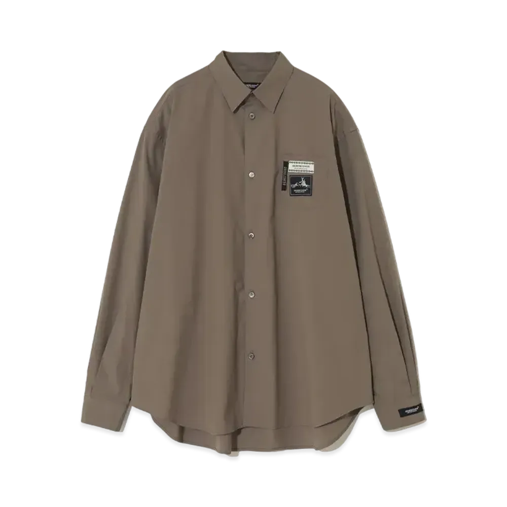 UNDERCOVER Coolmax® Broad Shirt "Gray Beige"