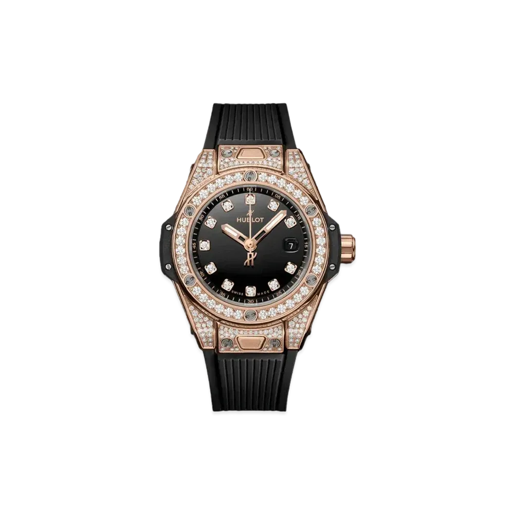 HUBLOT Big Bang One Click King Gold Pave 33mm