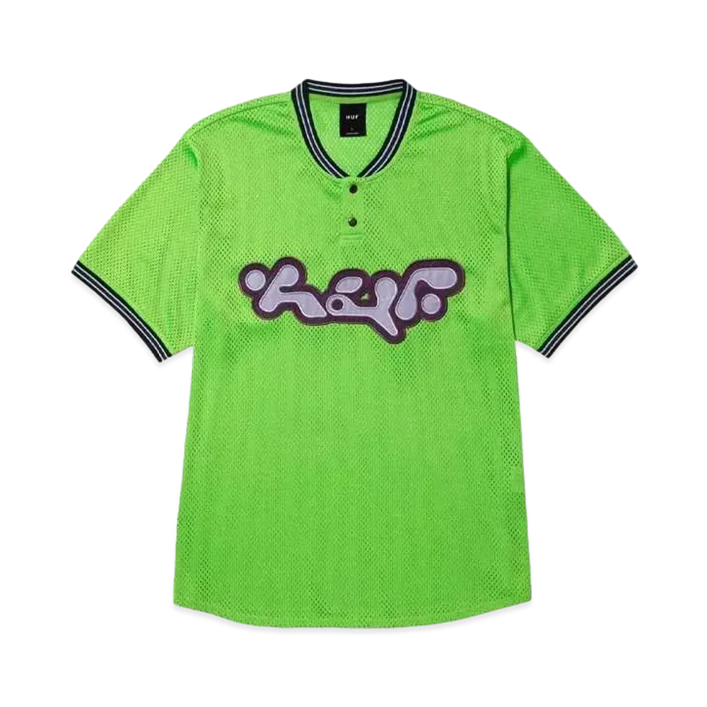HUF Half Time Henlry Jersey "Clover"