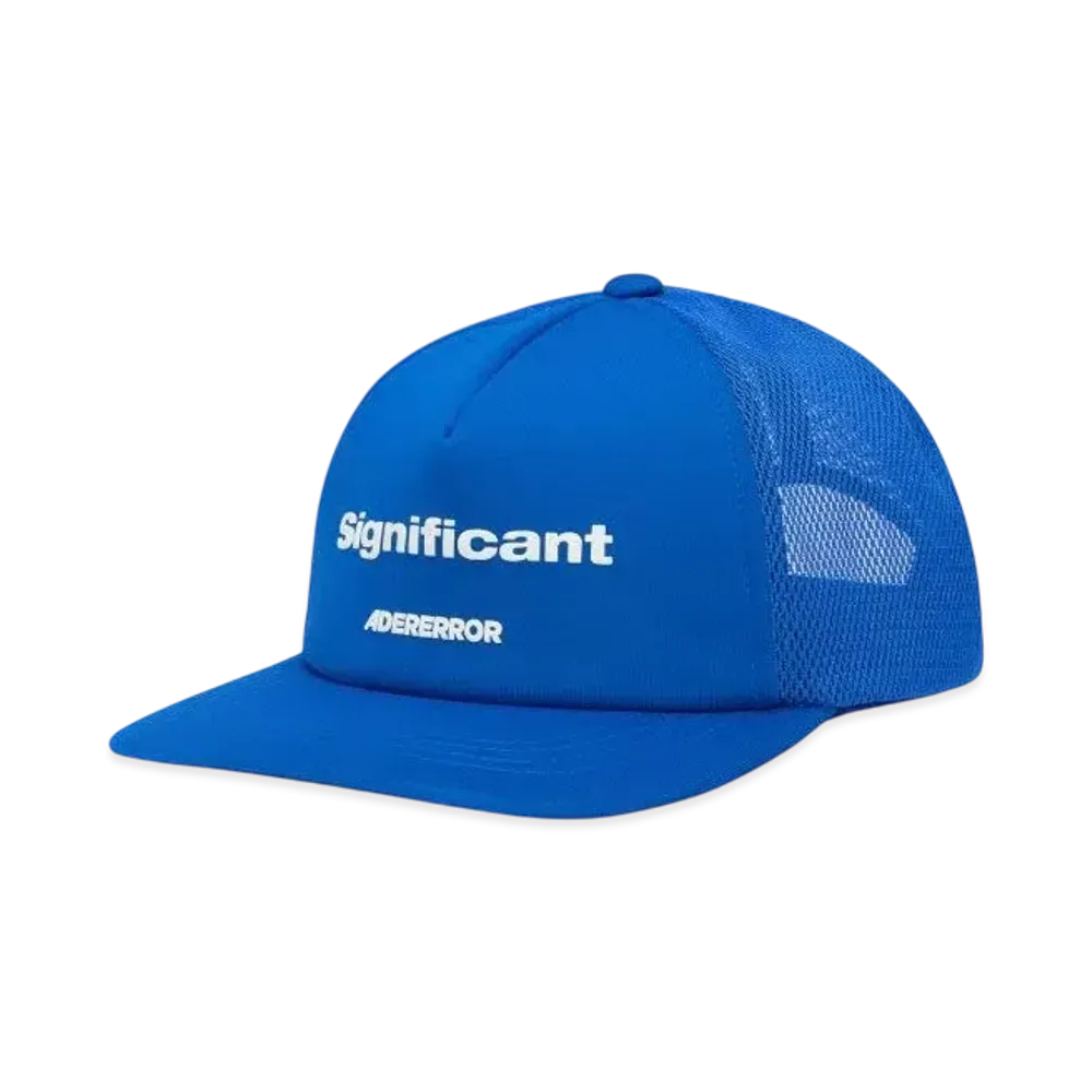 ADERERROR Significant Tag Cap 02 "Blue"