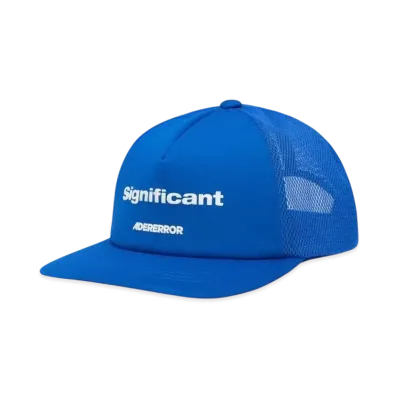 ADERERROR Significant Tag Cap 02 "Blue"