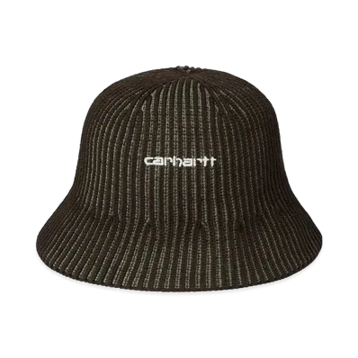 Carhartt WIP Finn Bucket Hat "Tobacco/Sage Green"