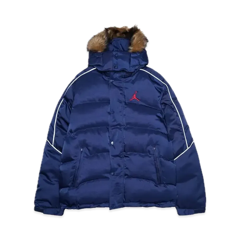 Supreme x Jordan Puffer Jacket "Navy"