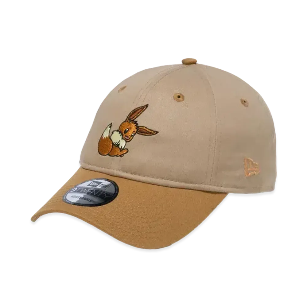 NEW ERA x Pokemon 9Twenty Eevee Wheat Visor "Camel"