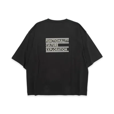 F/CE. Recycle Fce Back Print Tee "White"