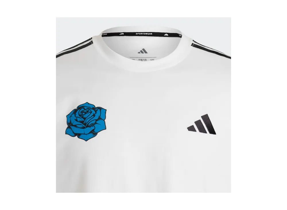 adidas x Ado Three Stripes Short Sleeve T-Shirt adidas x Ado Three Stripes Short Sleeve T-Shirt