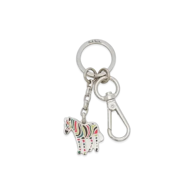 Paul Smith Keychain Striped Zebra Zebra "Multi"