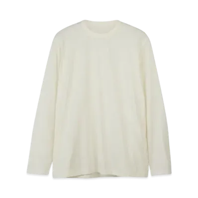 Y-3 PREM LS Tee "Off White"
