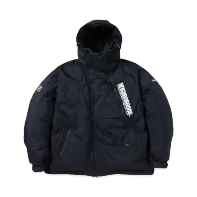 NEIGHBORHOOD x NANGA Down Jacket "Black"