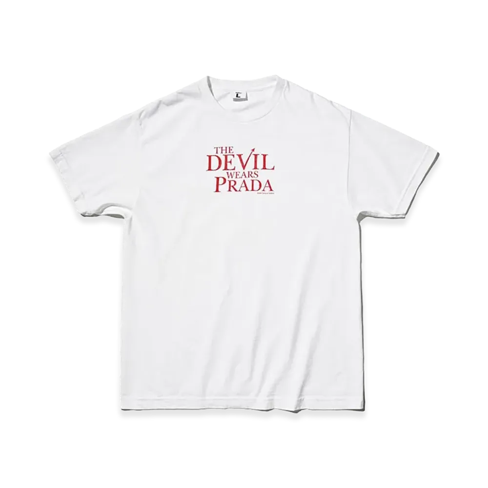weber x The Devil Wears Prada T shirt (Andy) "White/Red"