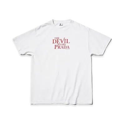 weber x The Devil Wears Prada T shirt (Andy) "White/Red"