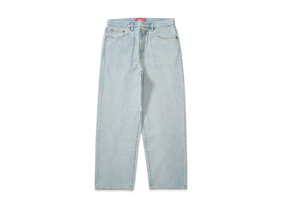 Supreme Baggy Jean (26SS) "Light Washed Indigo"