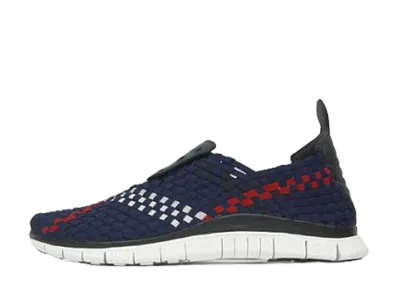 mita sneakers × Nike Free Woven 4.0 QS "Dark Obsidian/Varsity Red/Natural Grey/Black"
