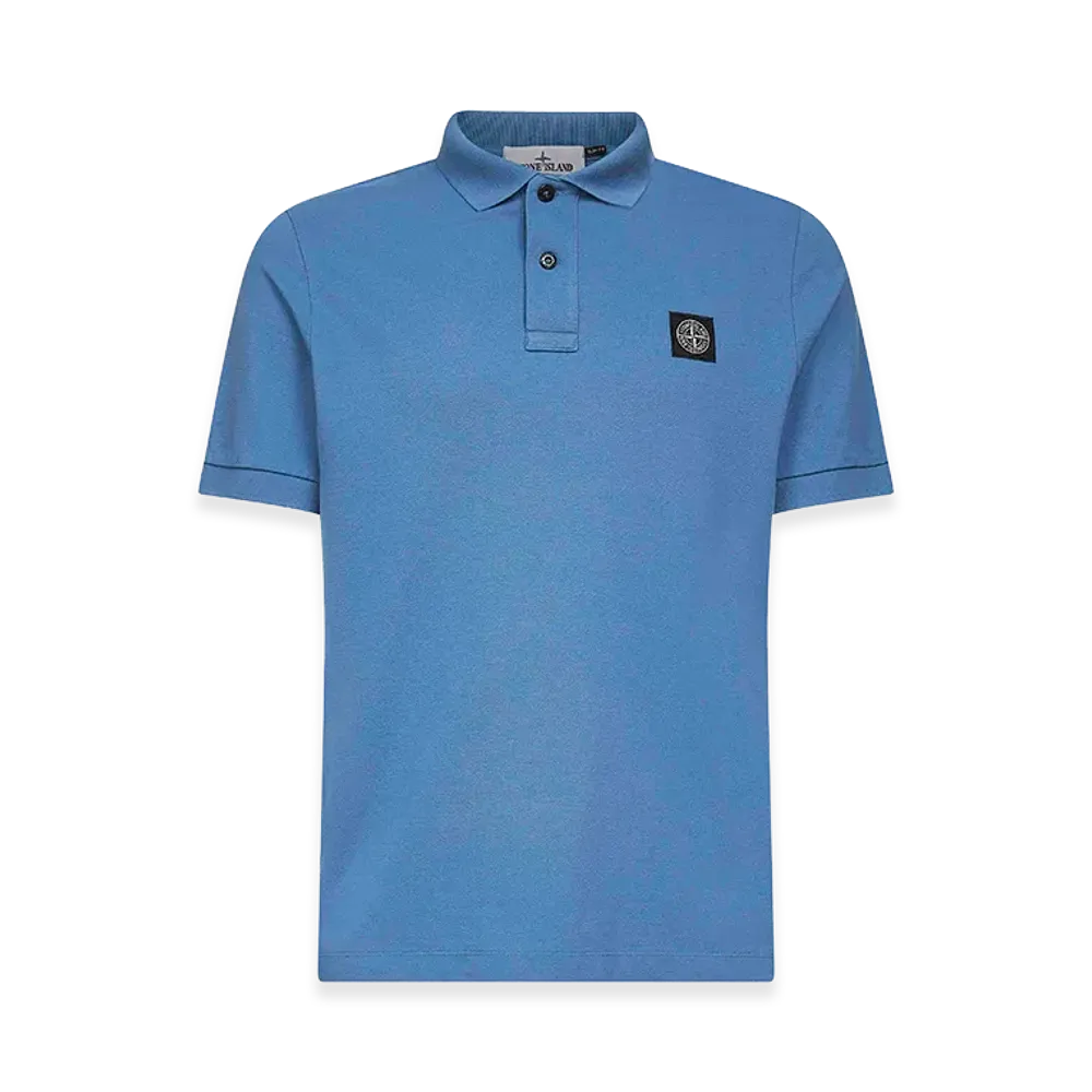 Stone Island Polo "Blue Acciaio"