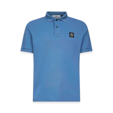 Stone Island Polo "Blue Acciaio"