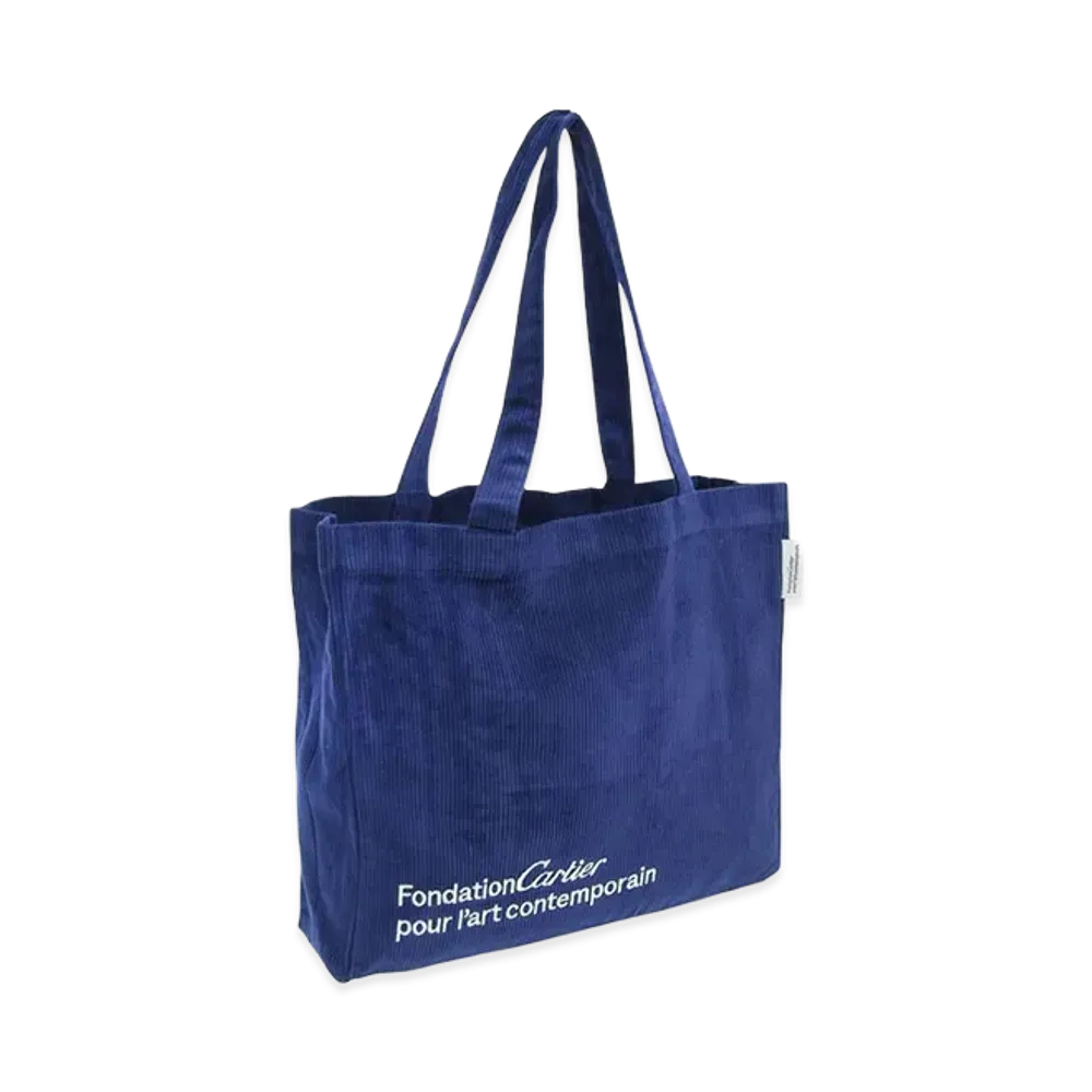 Cartier Women's Cotton Tote Bag "Navy"