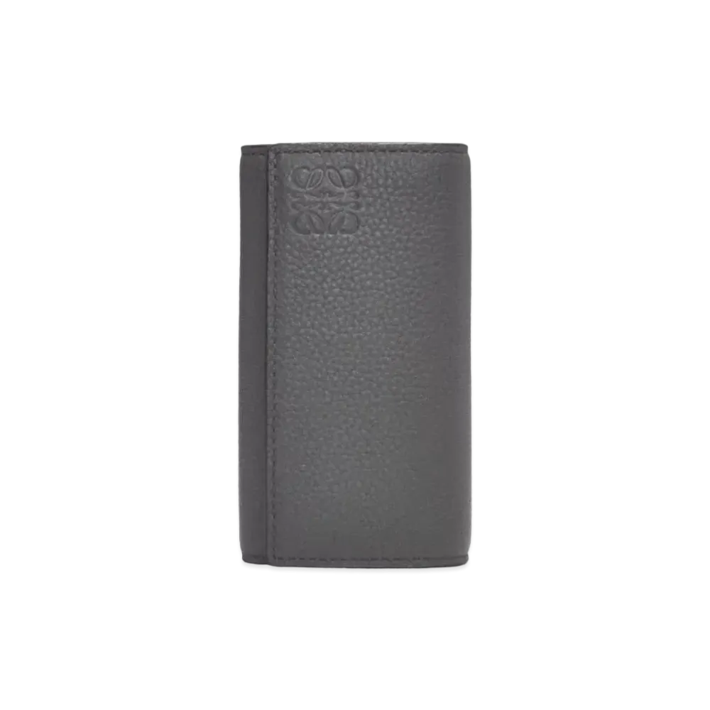 LOEWE Key Case Soft Grain Calf "Anthra Site"