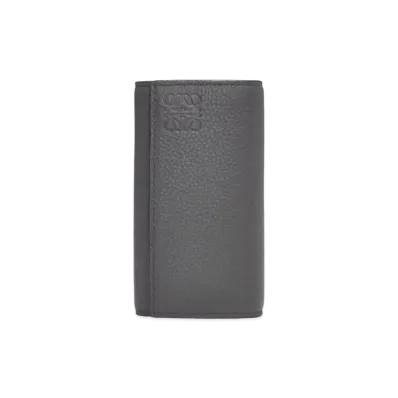LOEWE Key Case Soft Grain Calf "Anthra Site"