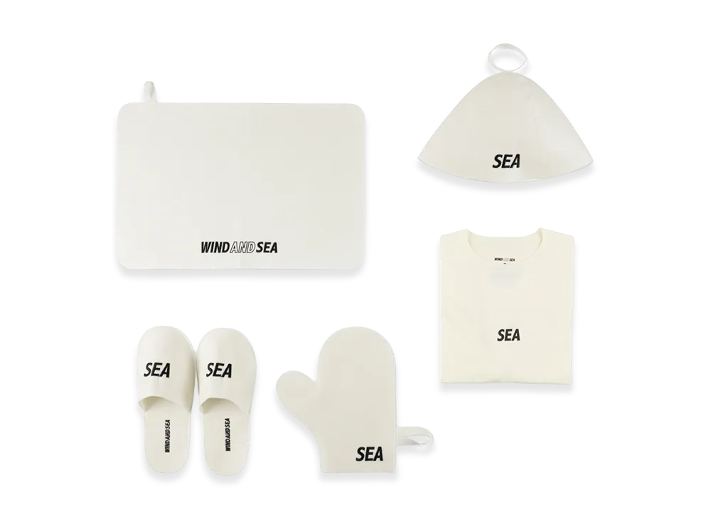WIND AND SEA Sauna Set "Ivory"