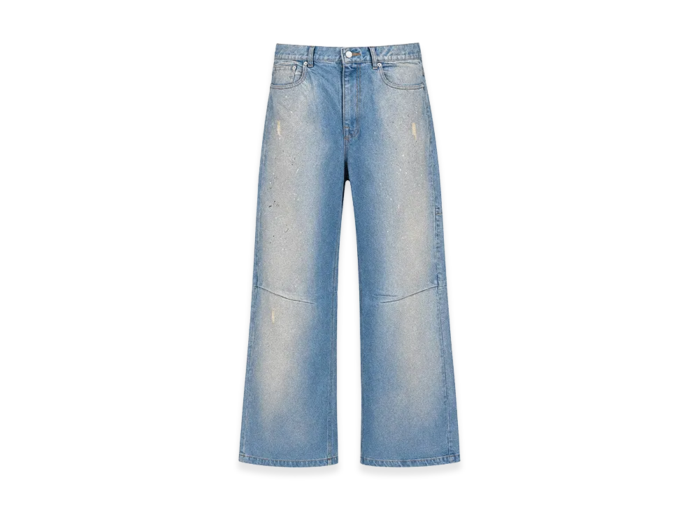 BREATH Glitter Denim Pants "Indigo"