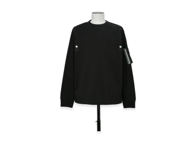 sacai Cotton Jersey L/S T-Shirt "Black"