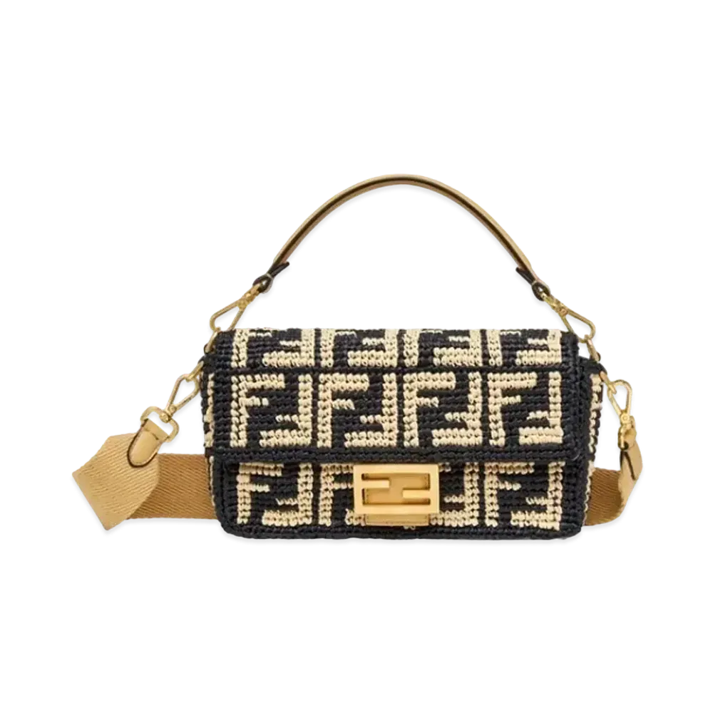 FENDI Baguette Fabric "Black"