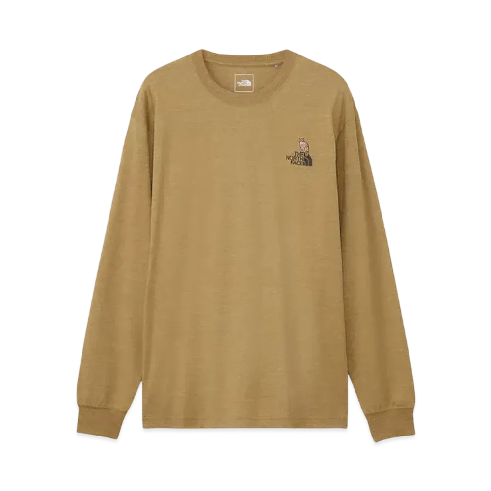 The North Face Long Sleeve Zoo Picker Tee "Classic Khaki"
