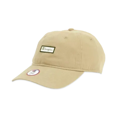 Champion Garment Washed Dad Hat "Khaki"