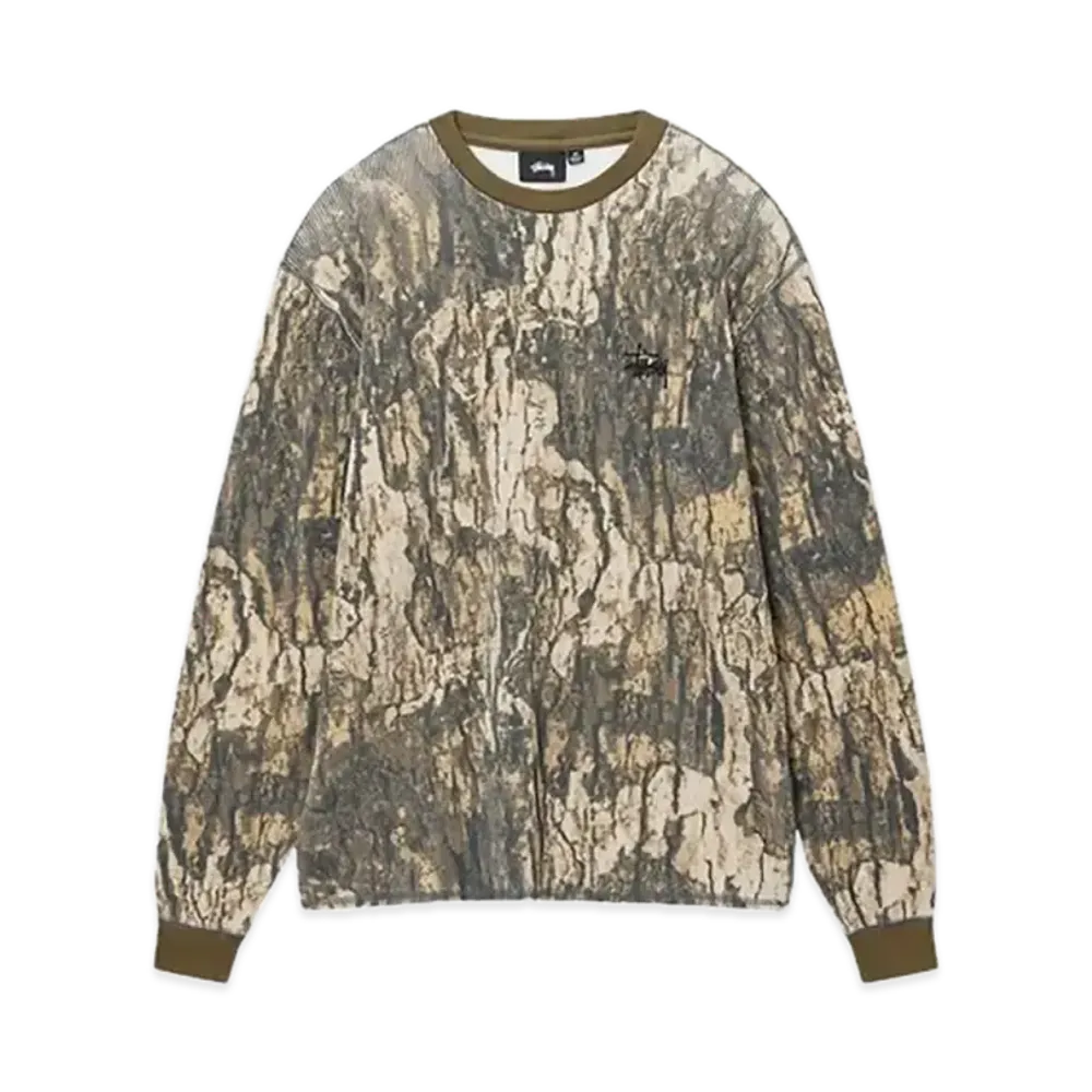 Stussy Basic Stock LS Thermal "Relic Camo"