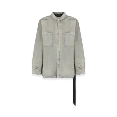 Rick Owens DRKSHDW Concordians Jumbo Outershirt "Light Blue"
