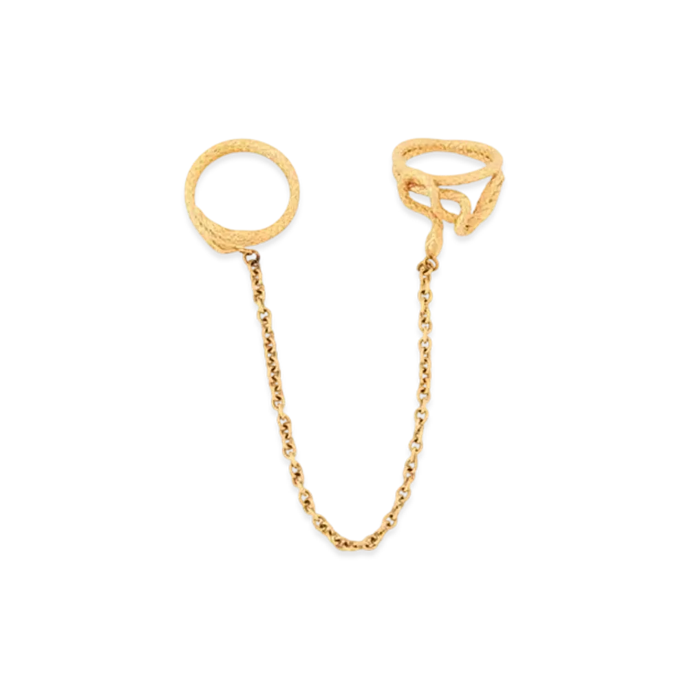 Chloe The Chloe Snake Ring "Vintage Gold"