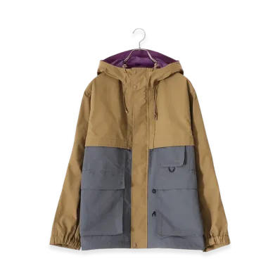DAIWA PIER39 Tech Logger Mountain Parka "Gray/Beige"