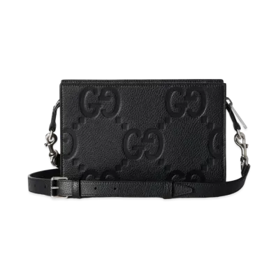 GUCCI Jumbo GG Mini Bag "Black"