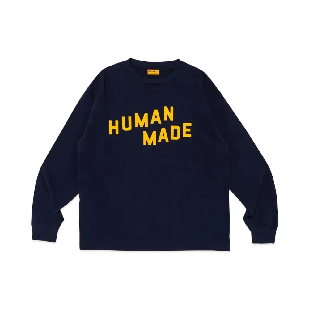 HUMAN MADE Graphic L/S T-Shirt "Navy"