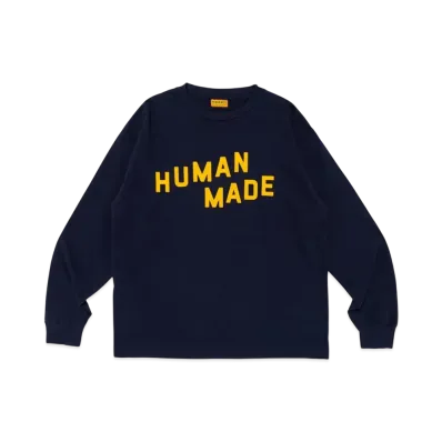 HUMAN MADE Graphic L/S T-Shirt "Navy"