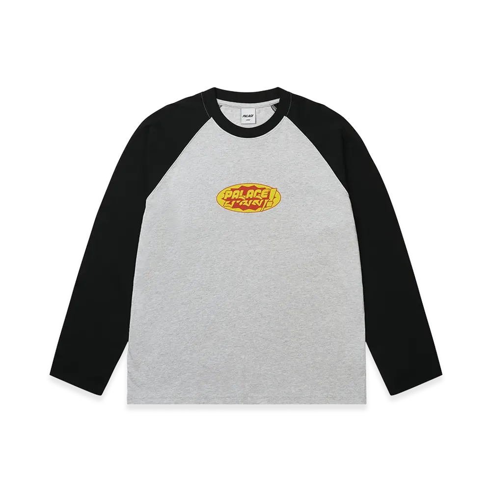 PALACE Tibetan Potala Longsleeve "Grey Marl"