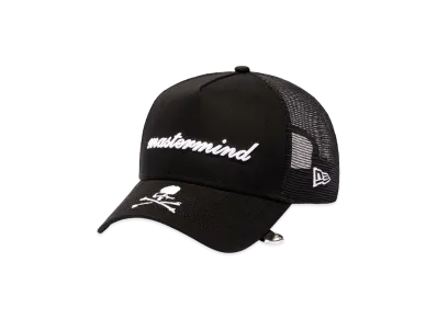 NEW ERA x mastermind JAPAN 9Forty A-Frame Trucker mastermind JAPAN SS26 "Black"