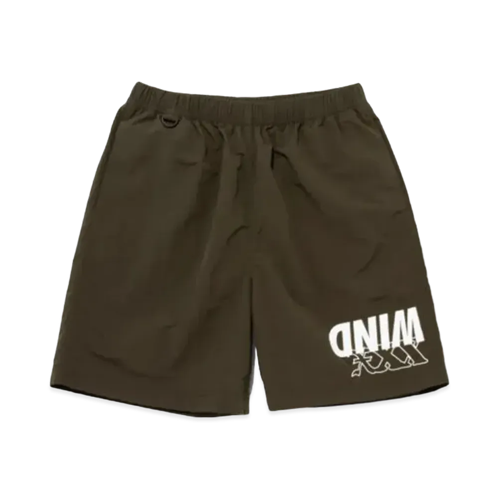 GOD SELECTION XXX x WIND AND SEA Short Pants GX-A23-WSSP-01 "Olive"