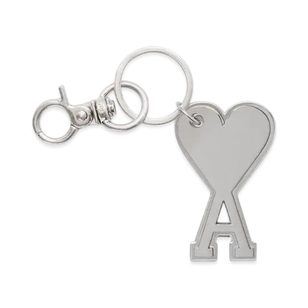 AMI PARIS Ami de Coeur Key Ring "Silver"
