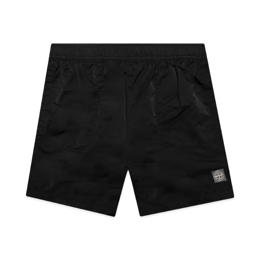 Stone Island B0247 60% Recycled Nylon Swimming Trunk - 23SS "Black"