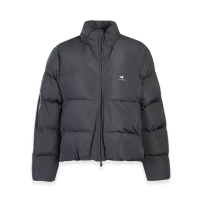 BALENCIAGA Women's Down Jacket "Dark Grey"