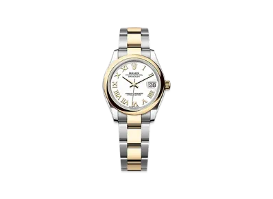 ROLEX Datejust 31mm Oystersteel & Yellow Gold 278243 "White Mother-of-Pearl"