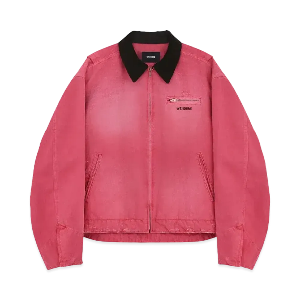 WE11DONE Oxford Jacket "Pink"