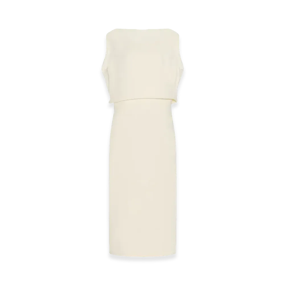 The Row Women's Paran Silk Dress "White"