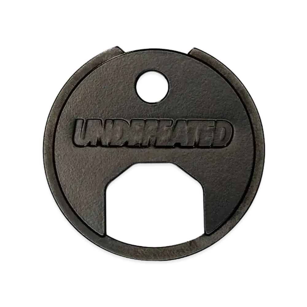 UNDEFEATED x Diarge Circle Keyring "Black"